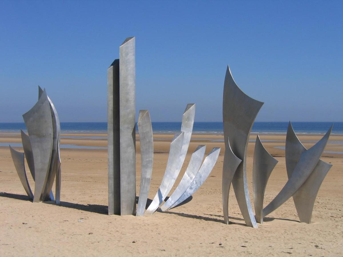 Studio Vargas Avec Jardin - Omaha Beach Colleville-sur-Mer Dış mekan fotoğraf