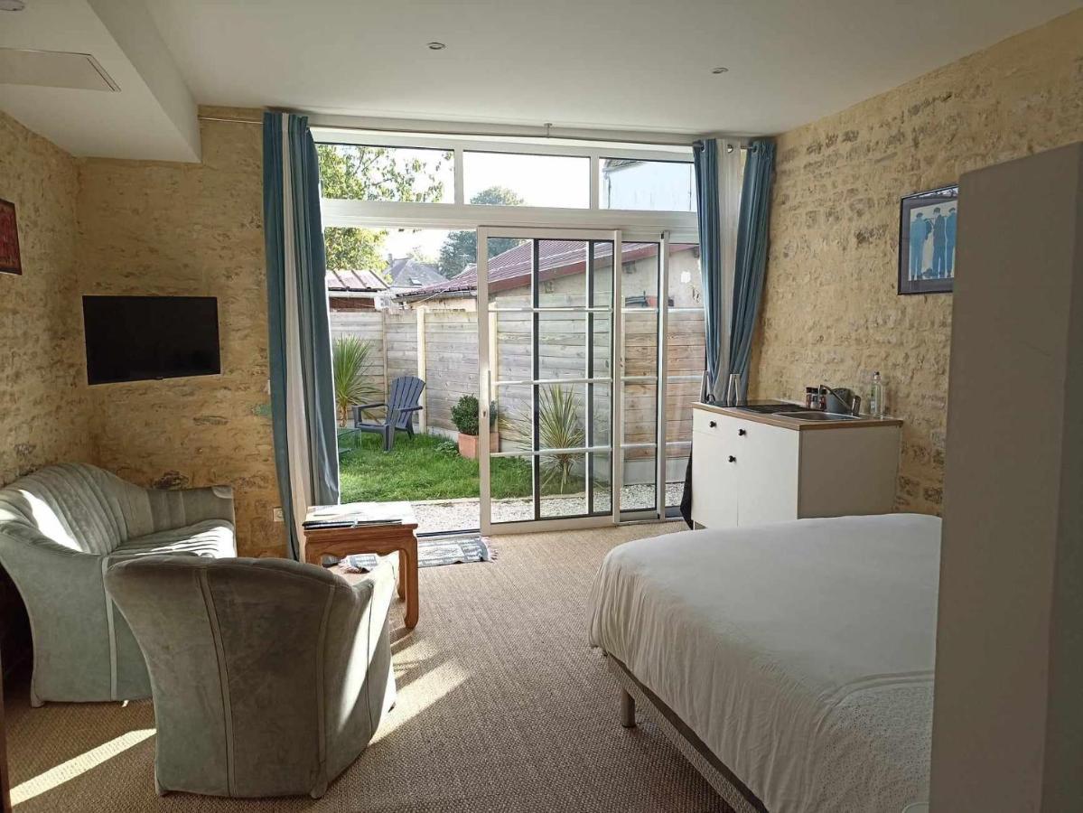 Studio Vargas Avec Jardin - Omaha Beach Colleville-sur-Mer Dış mekan fotoğraf
