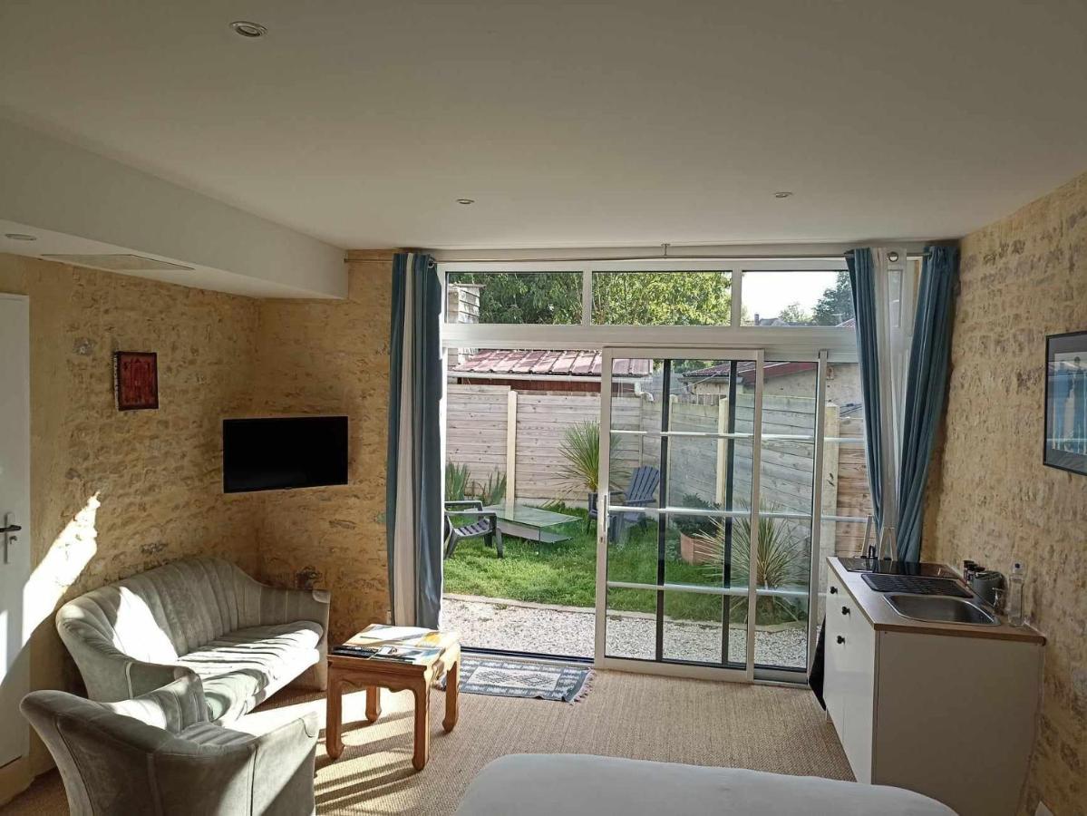 Studio Vargas Avec Jardin - Omaha Beach Colleville-sur-Mer Dış mekan fotoğraf